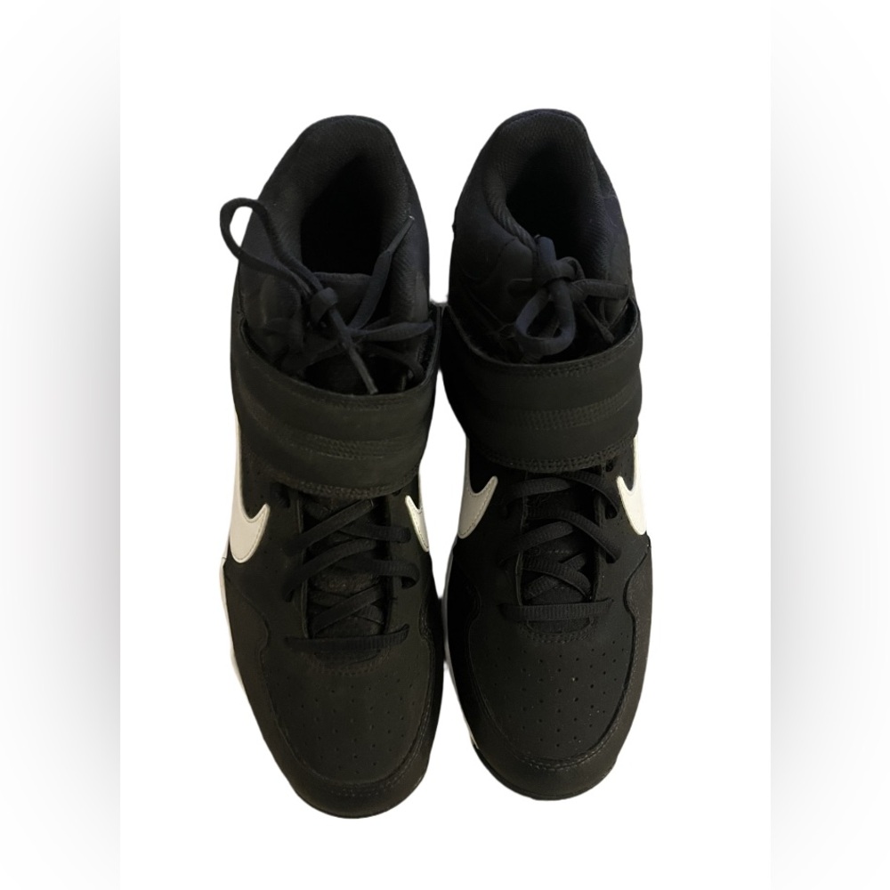 Black and White Nike Cleats size 10 men